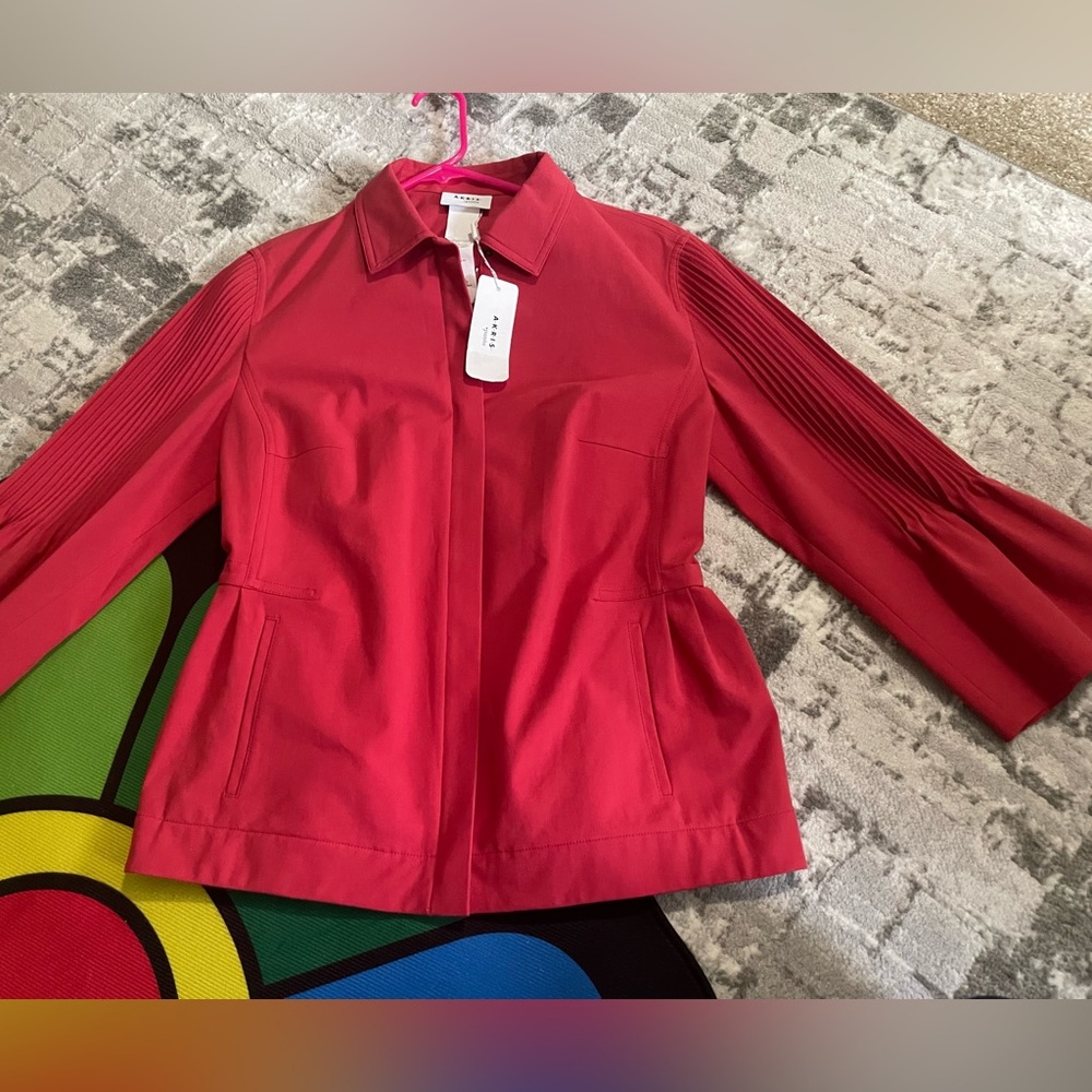 NWT Akris Punto Zipped Blazer Jacket